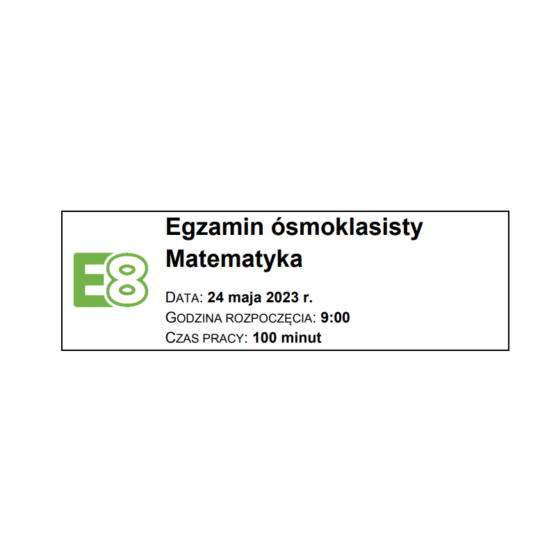 Egzamin CKE 2023