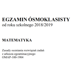 Odpowiedzi do egzaminu CKE...